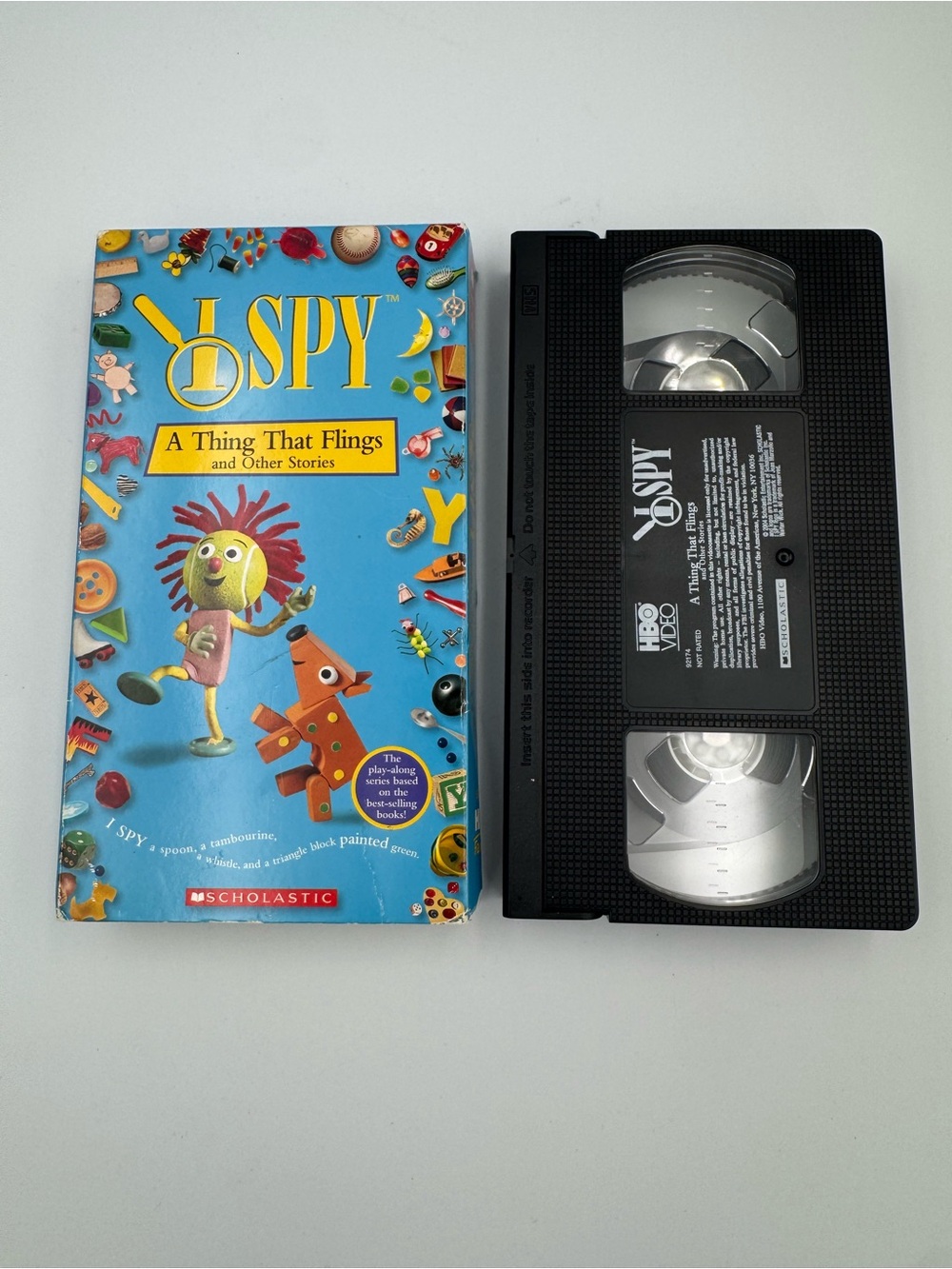 I Spy A Thing‎ That Flings & Other Stories VHS 2004 HBO Family Scholastic